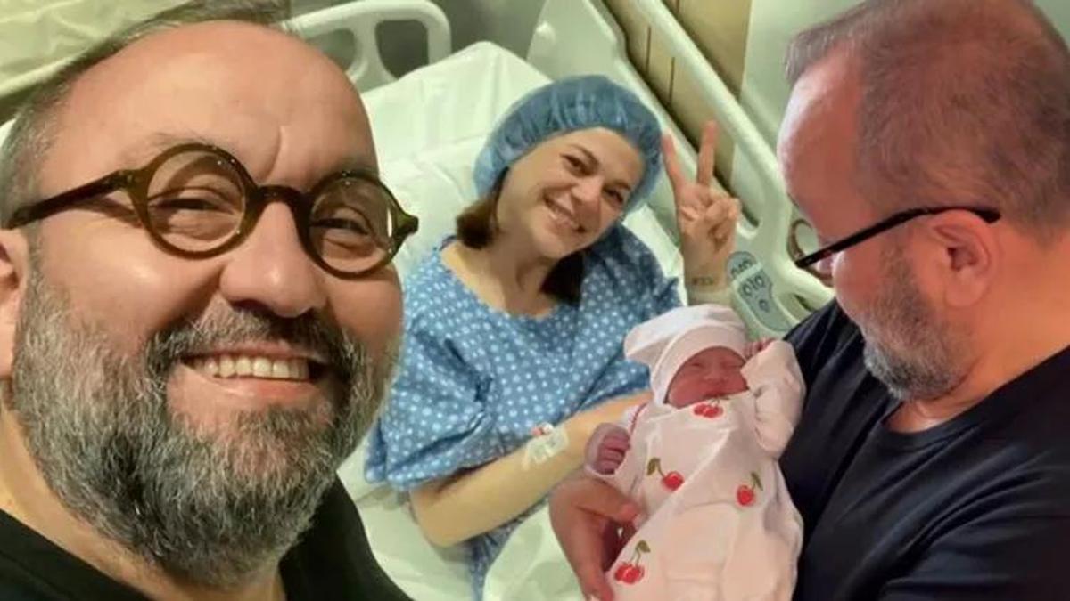 Ünlü oyuncu Erdem Baş 44 yaşında baba oldu! "Nazım’ın Vera'sı değil artık Erdem’in Vera'sı"