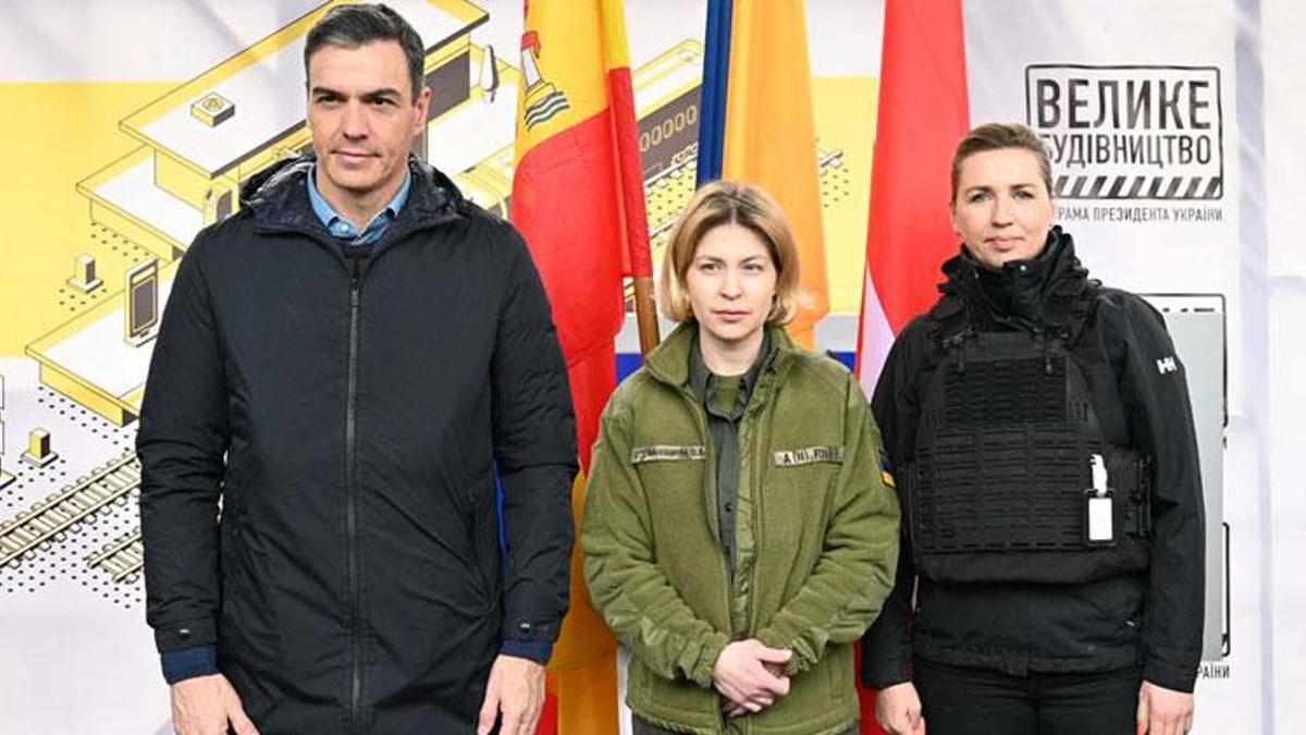 İspanya ve Danimarka Başbakanları Kiev’de