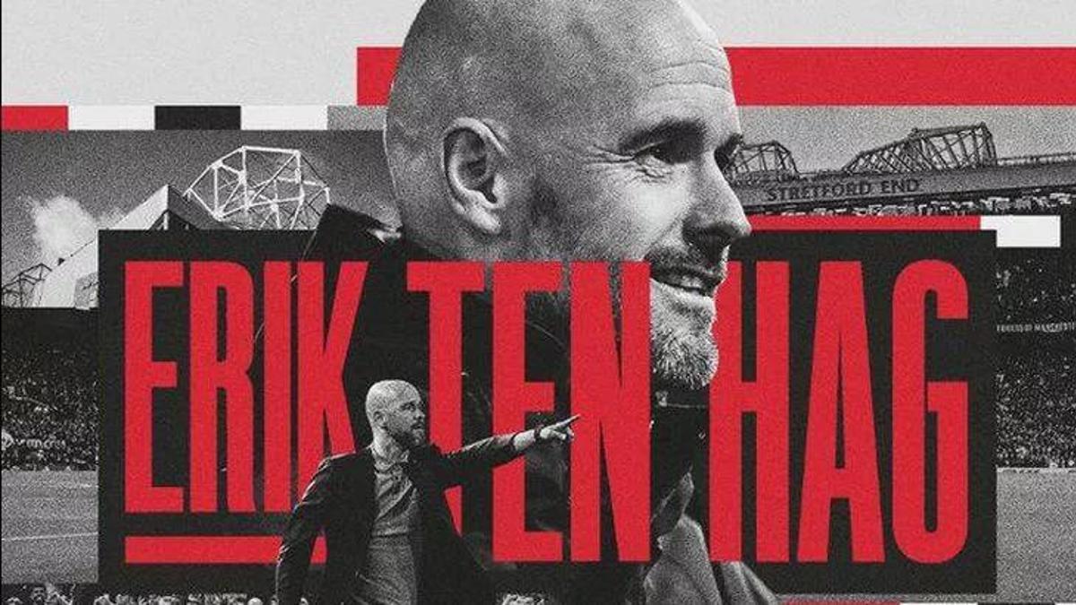 Manchester United'ın teknik direktörü Erik ten Hag resmen açıklandı!