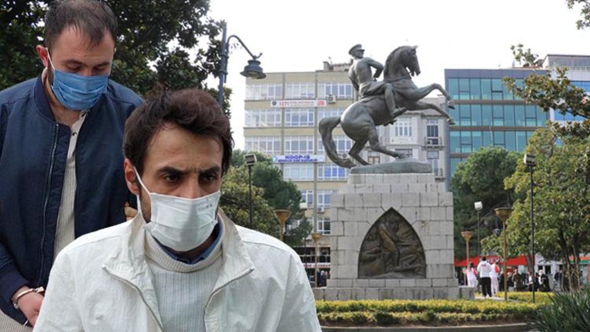 Onur Anıtı'na saldıran kuzenlerin cezası belli oldu! İndirim de uygulanmadı