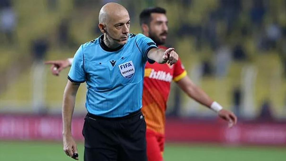 Cüneyt Çakır geri döndü! Haftanın hakemleri açıklandı