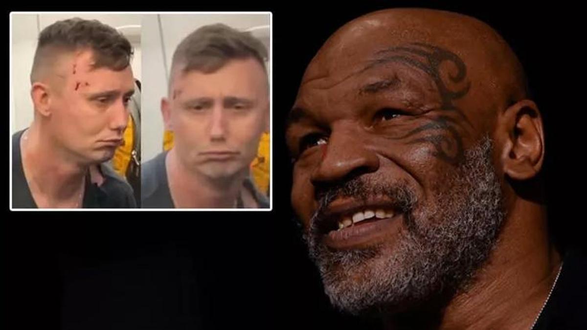 Mike Tyson hayranını uçakta öldüresiye dövdü!