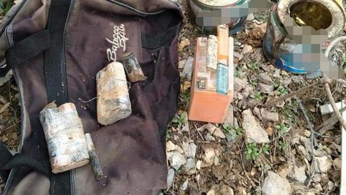 Tunceli'de 'Eren Kış-23' operasyonunda EYP düzenekleri bulundu