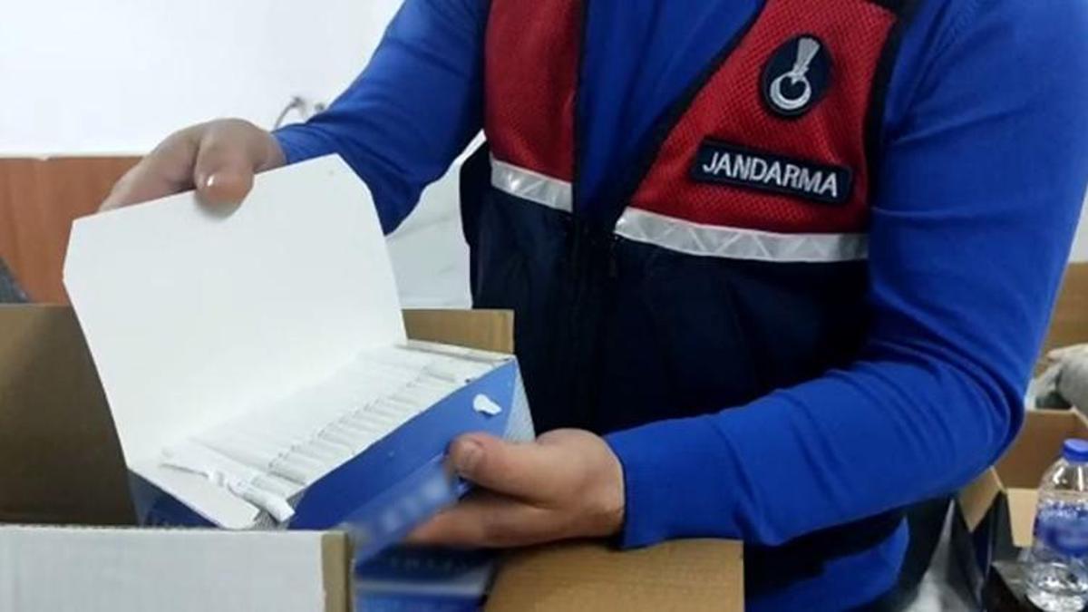 Jandarmadan İstanbul'da kaçak tütün operasyonu