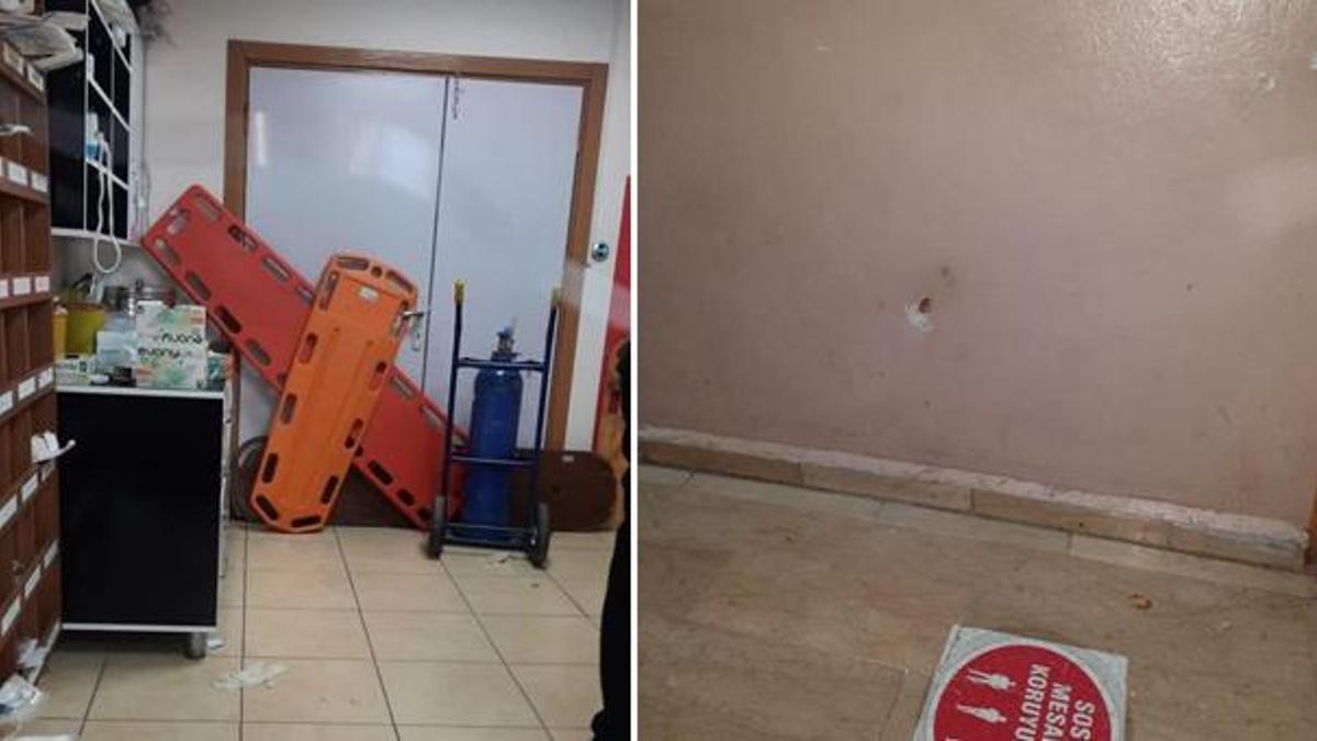 Hasta yakınları sağlık çalışanlarına saldırdı! Hastane savaş alanına döndü