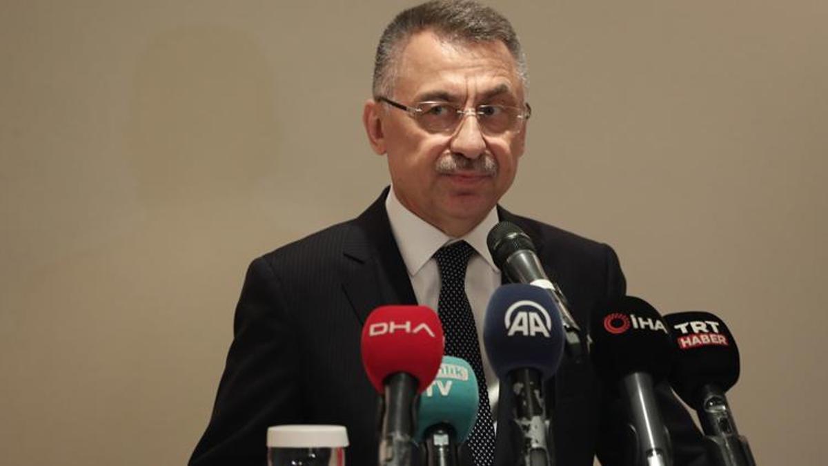 Fuat Oktay: TBMM çatısı altında, millete iftira atmak, fikir terörüdür