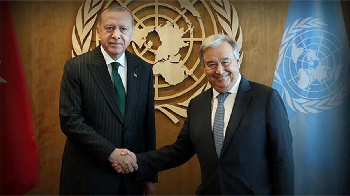Erdoğan BM Genel Sekreteri Guterres ile telefonda görüştü