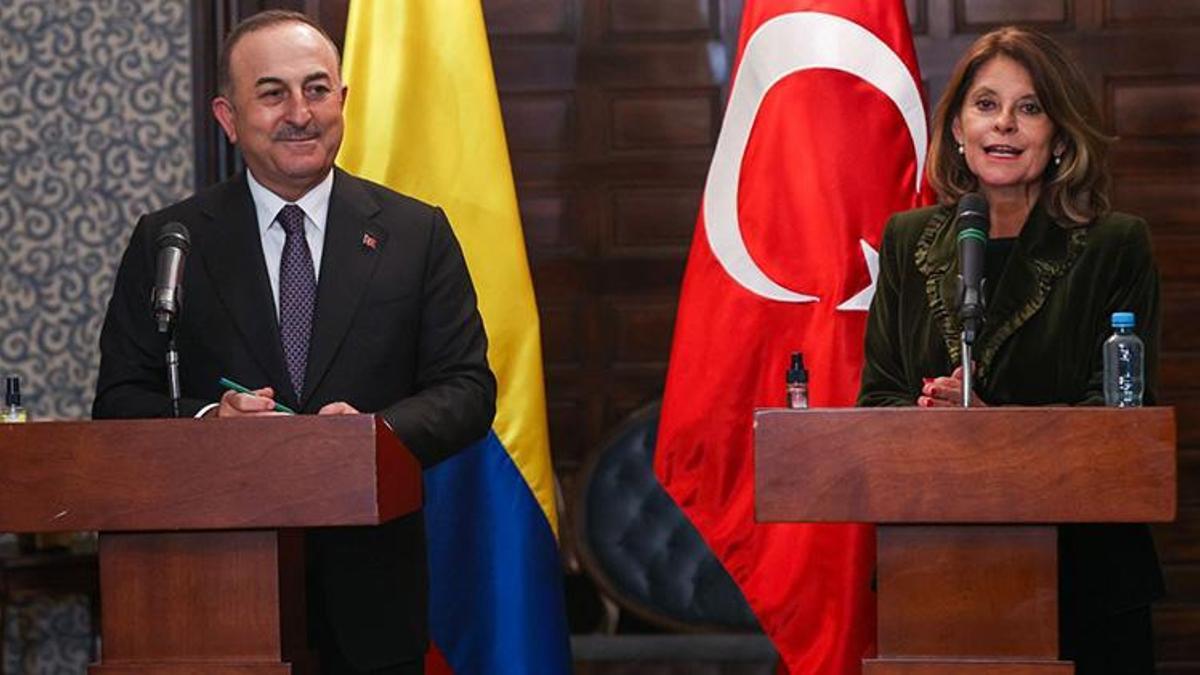 Bakan Çavuşoğlu: Kolombiya ile ikili ticaret hacmimiz 2 milyar dolara ulaştı