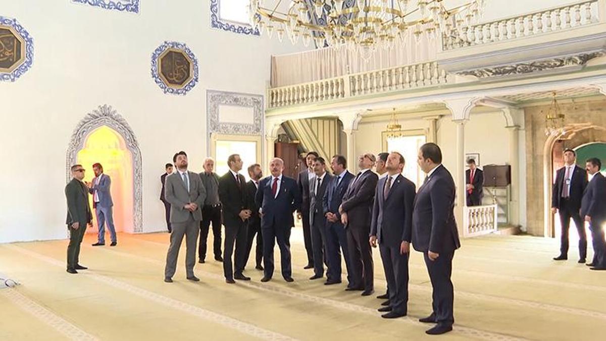TBMM Başkanı Şentop, Üsküp’te tarihi mekanları gezdi