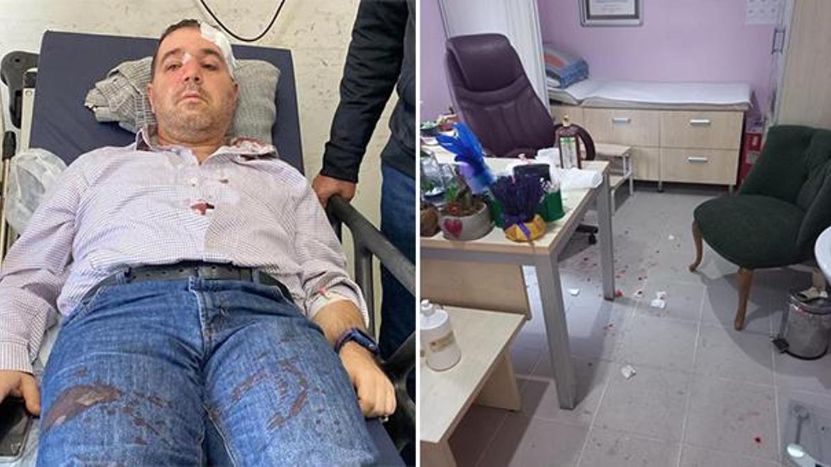 Yine aynı rezalet! 'Beni taciz ediyorsun' diyerek doktorun burnunu kırdı