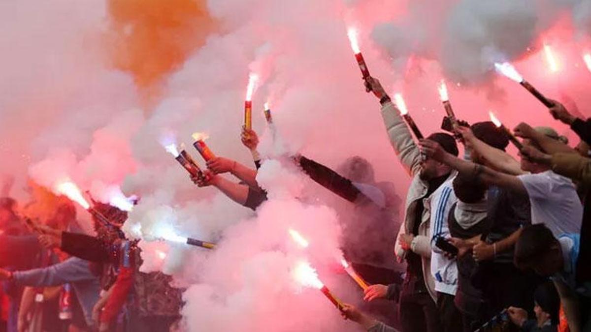 Trabzonspor taraftarlarına hayran kaldılar özel çekim yapmaya devam ettiler