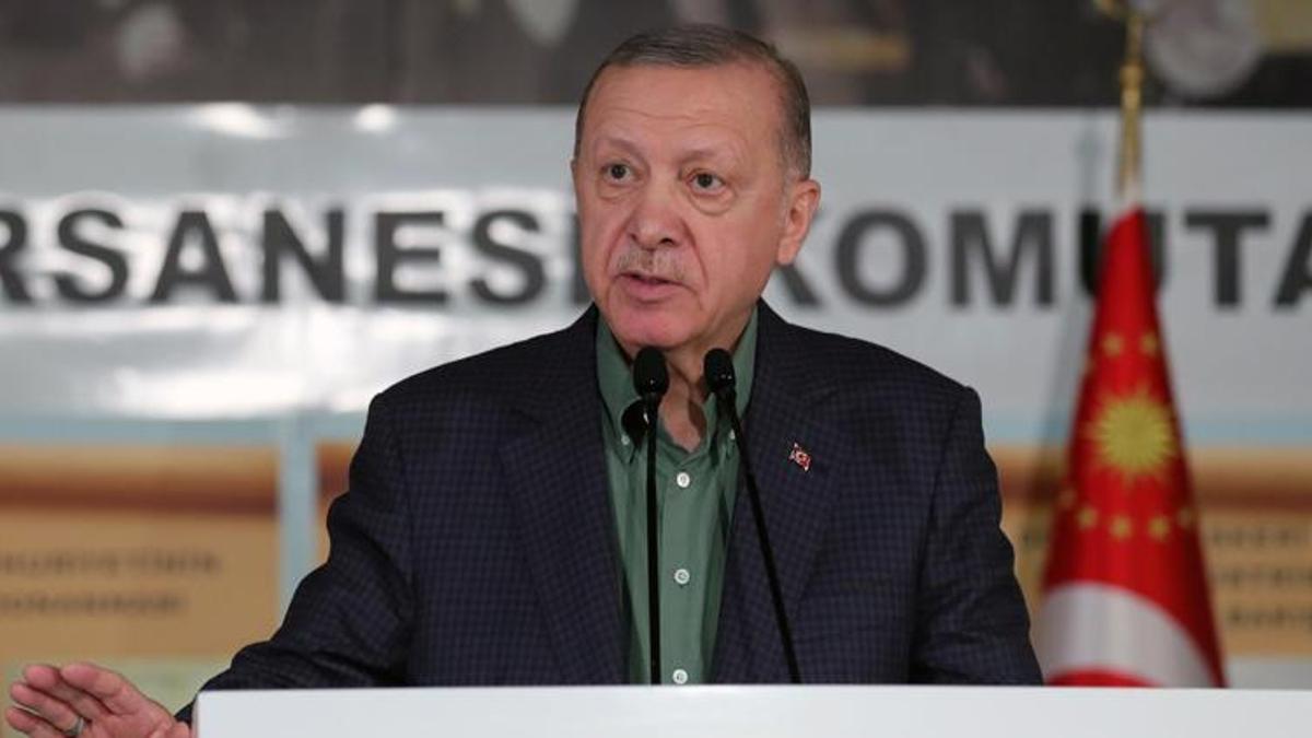 Cumhurbaşkanı Erdoğan, operasyonlarda ve hudut hattında görevli birlik komutanlarına hitap etti