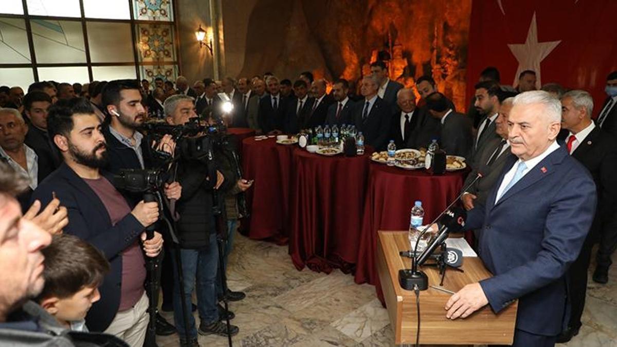 Binali Yıldırım’a memleketi Erzincan’da sevgi seli