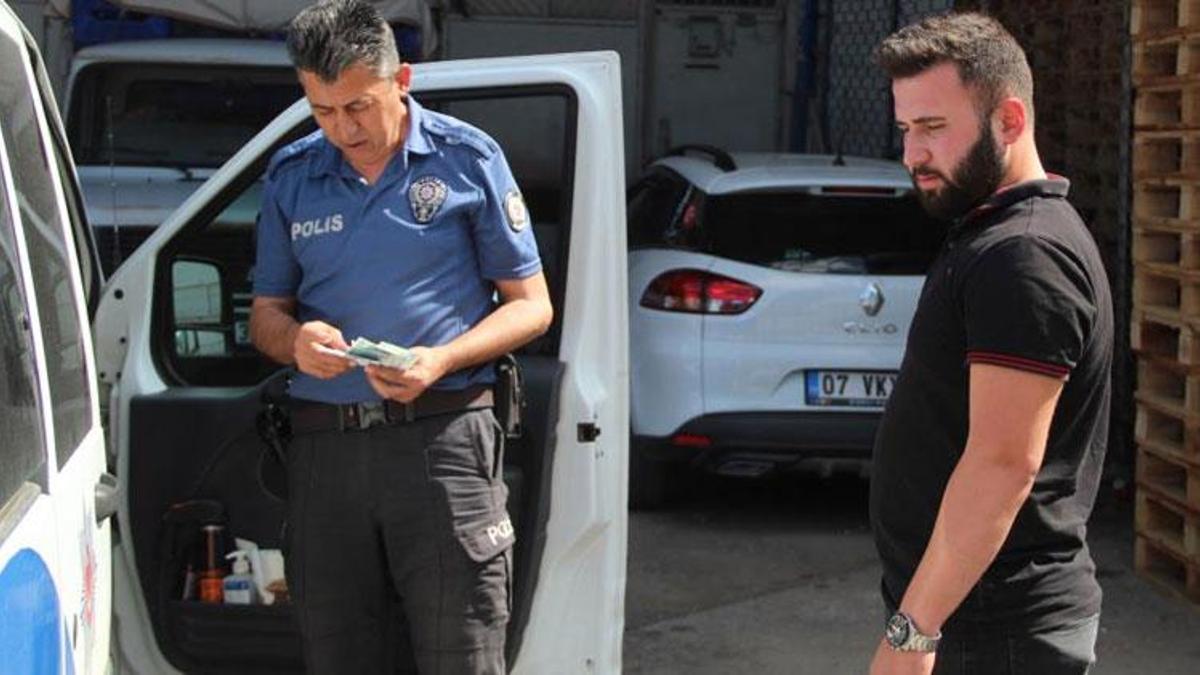 Antalya'da genç çiftçiden anlamlı davranış