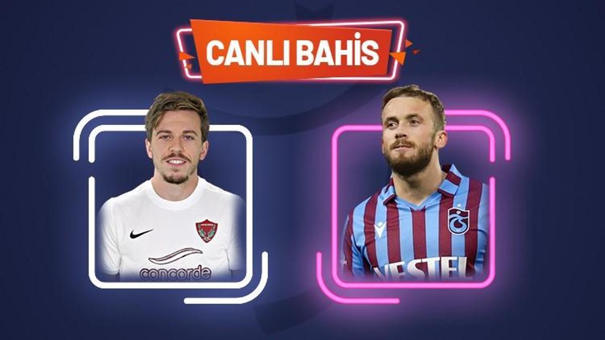 Hatayspor - Trabzonspor maçı Tek Maç ve Canlı Bahis seçenekleriyle Misli.com’da