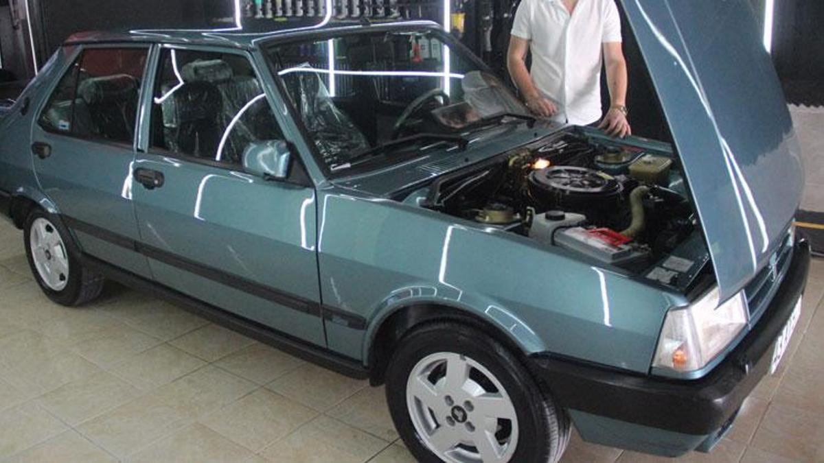 Fabrikadan çıktığı haliyle muhafaza etti, 125 bin TL'ye sattı