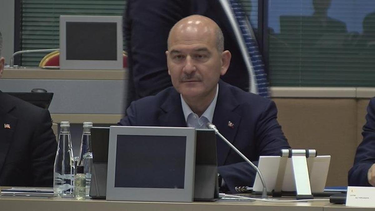 İçişleri Bakanı Süleyman Soylu Kaymakamlarla bir araya geldi