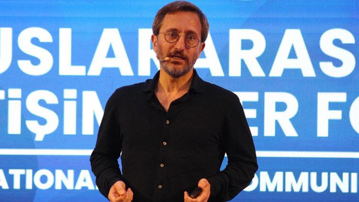 Genç iletişimcilerin ilk dersi Fahrettin Altun'dan