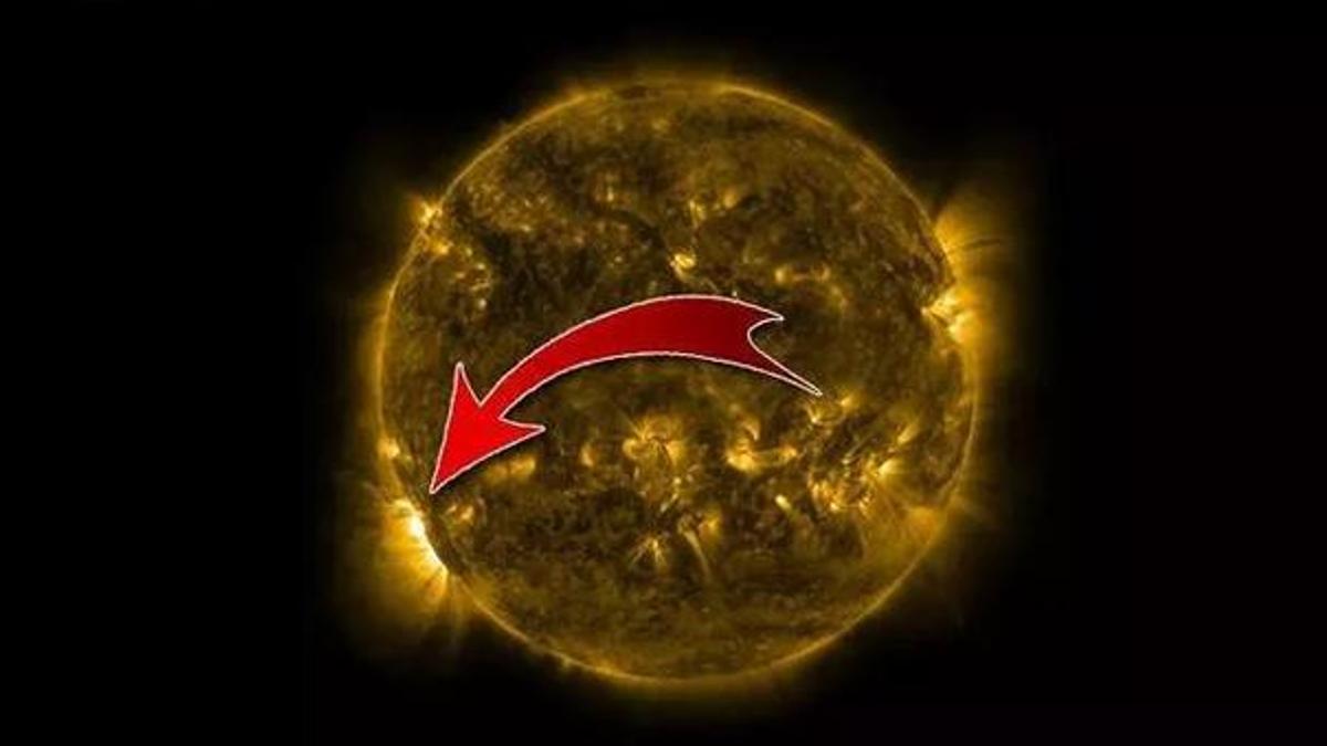 NASA duyurdu! Güneş'teki patlama böyle görüntülendi