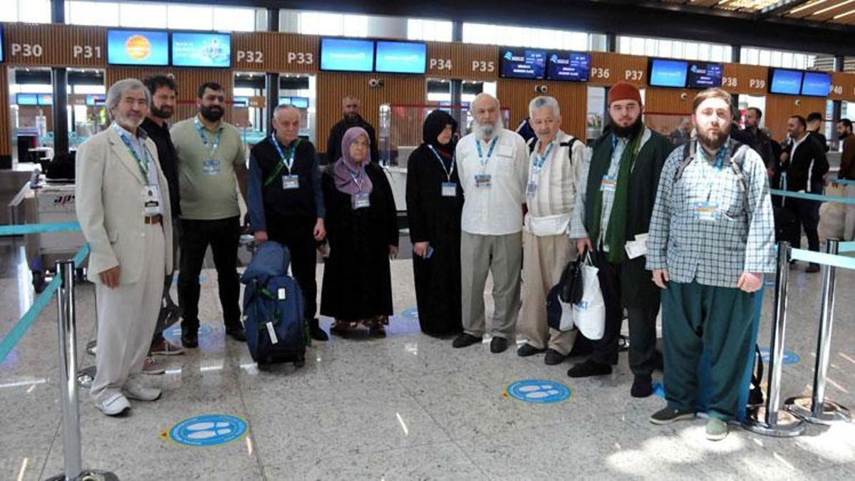 İki yıl aradan sonra umreciler kutsal topraklara gitti