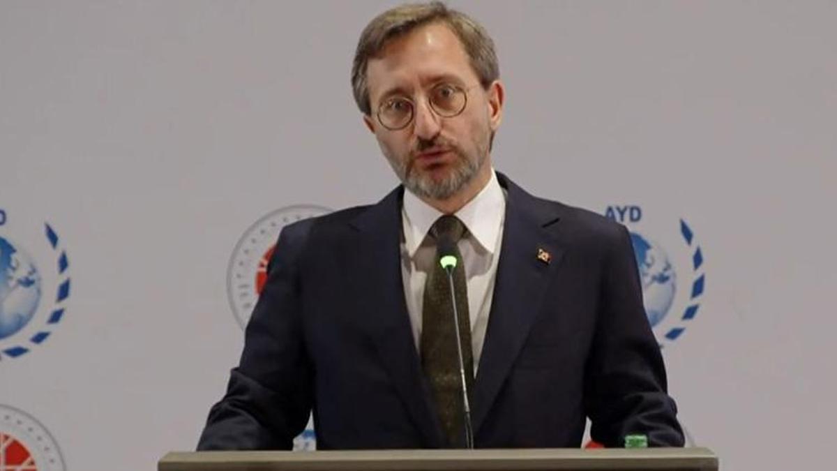 Fahrettin Altun: Sistematik dezenformasyonun son hedefi göçmen politikası oldu
