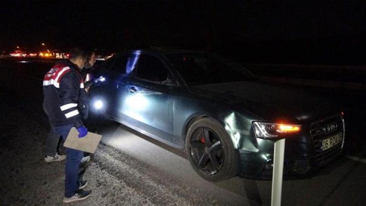 Milli güreşçi Rıza Kayaalp'in yolun karşısına geçen yayaya çarptı