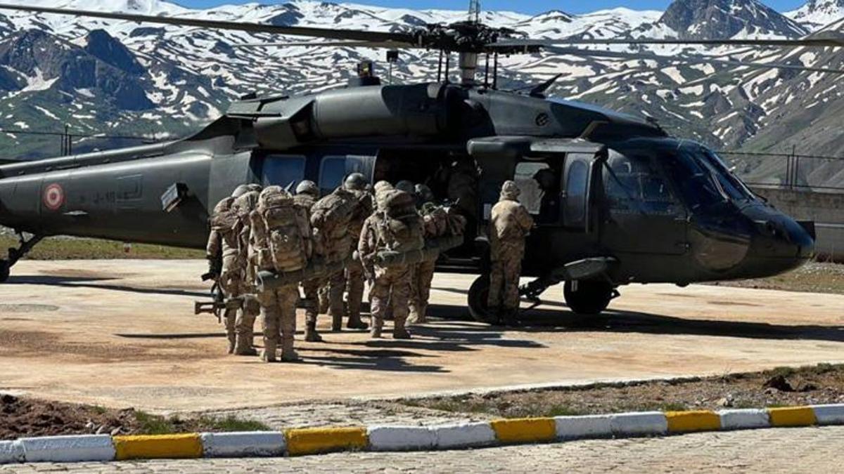 Van'da operasyon! Çok sayıda mühimmat ele geçirildi