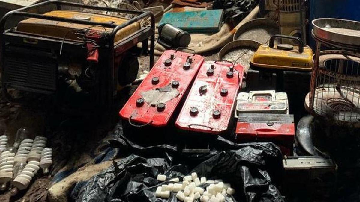 Van'da, mağarada ele geçirilen mühimmat imha edildi