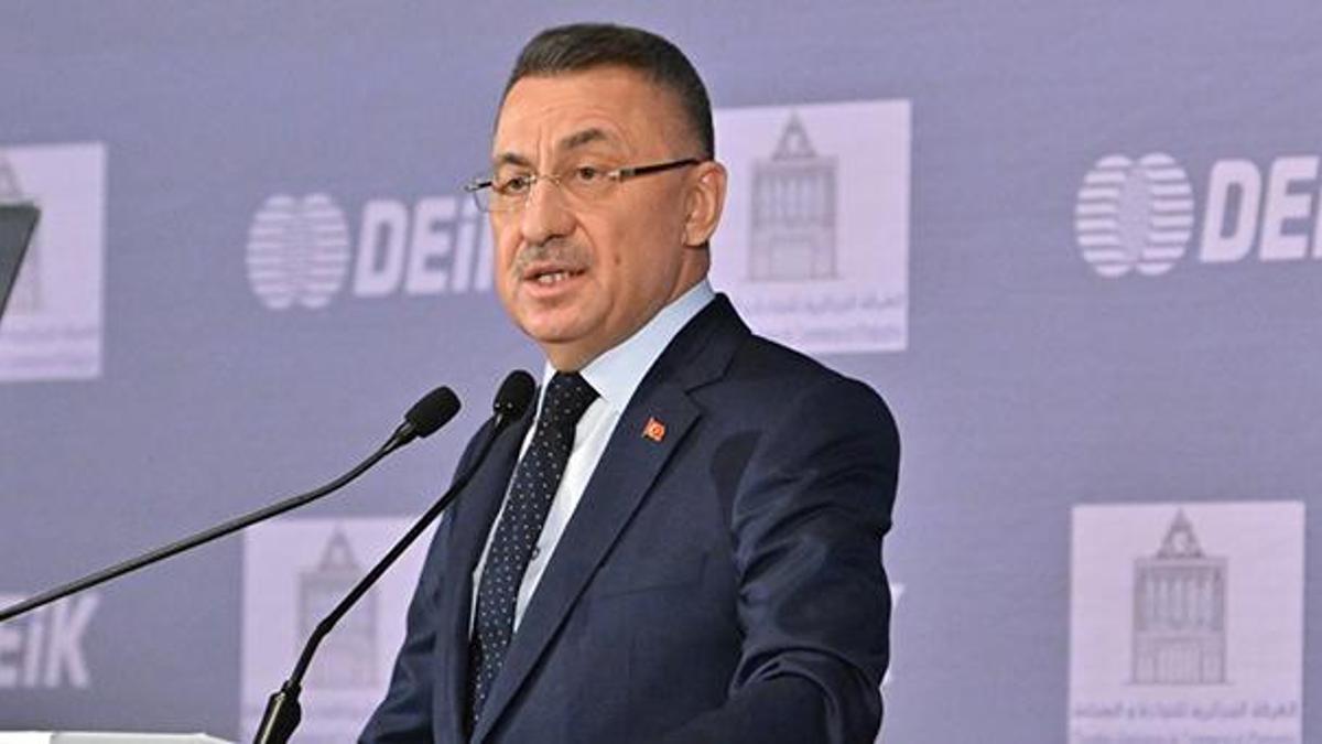 Fuat Oktay, Cezayir Cumhurbaşkanı Abdulmecid Tebbun ile bir araya geldi