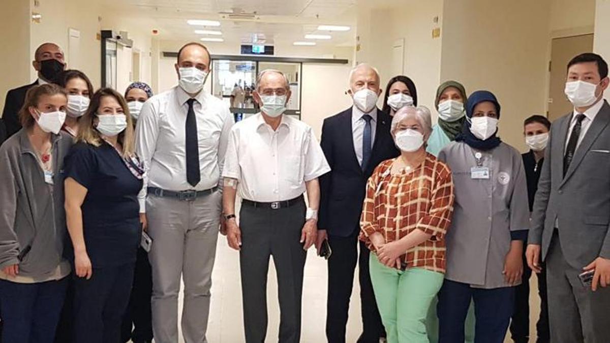 Koronavirüse yakalanan Büyükerşen, taburcu oldu