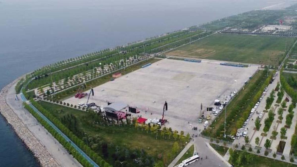 Maltepe miting alanı kaç kişilik, miting alanının büyüklüğü nedir?