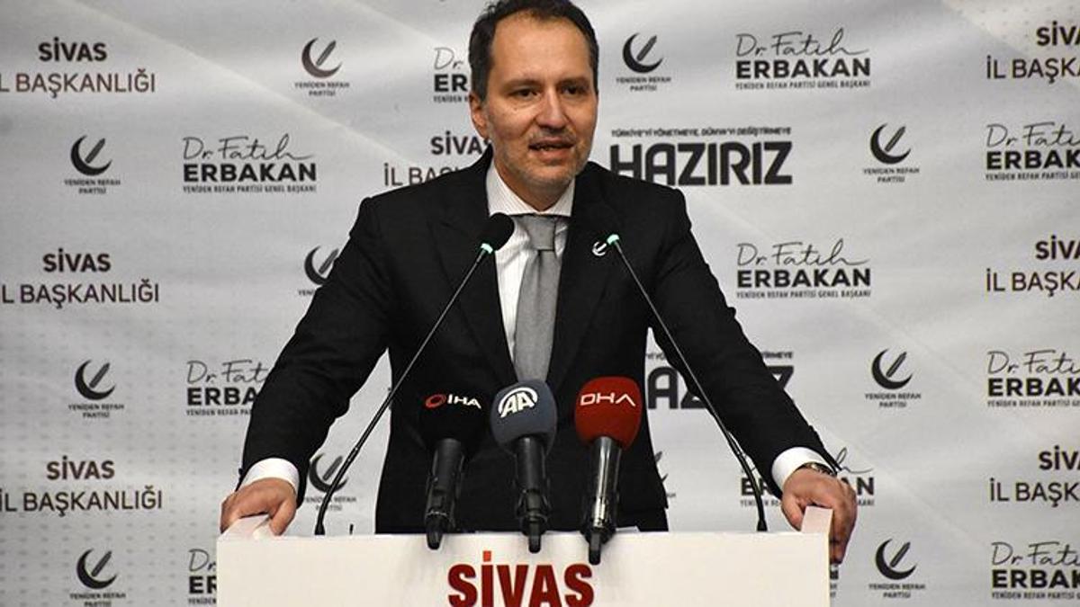 Fatih Erbakan: Yeniden Refah iktidarında işsizlik ve fakirlik kalmayacak