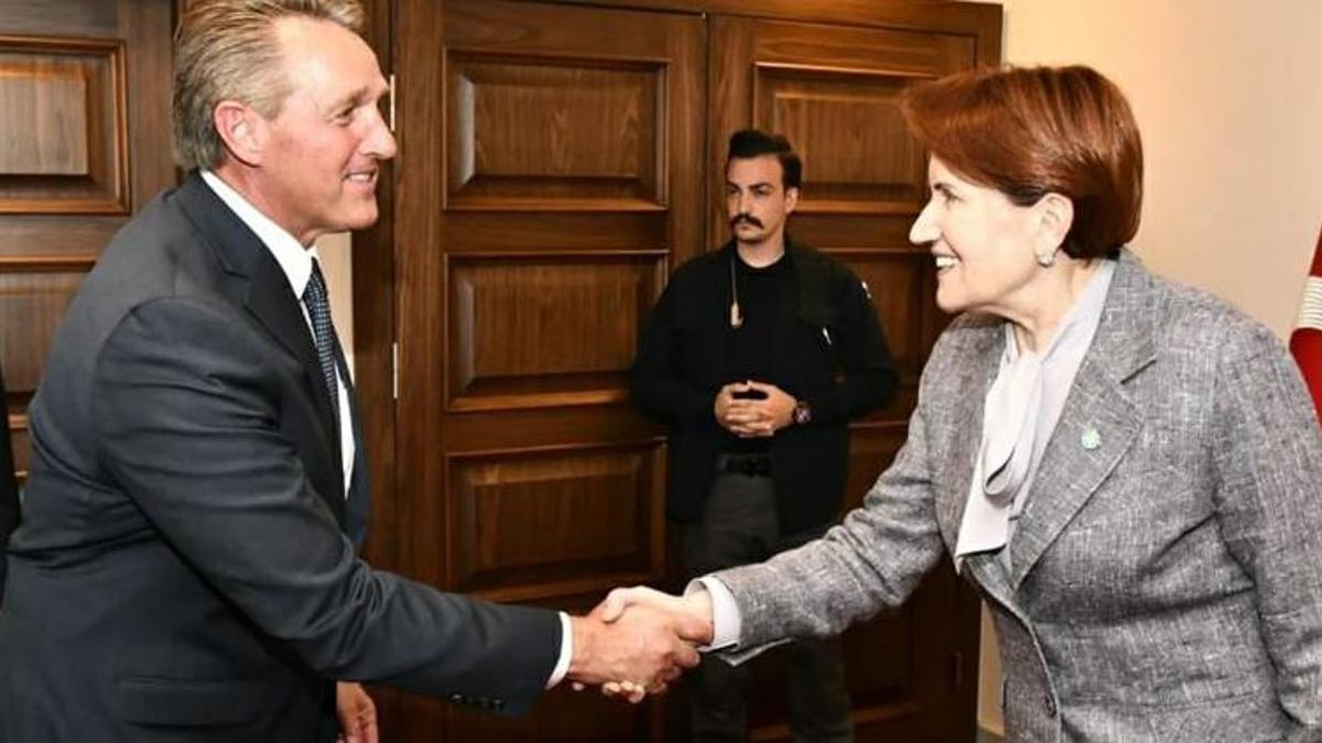 Meral Akşener, ABD Büyükelçisi Flake'i kabul etti
