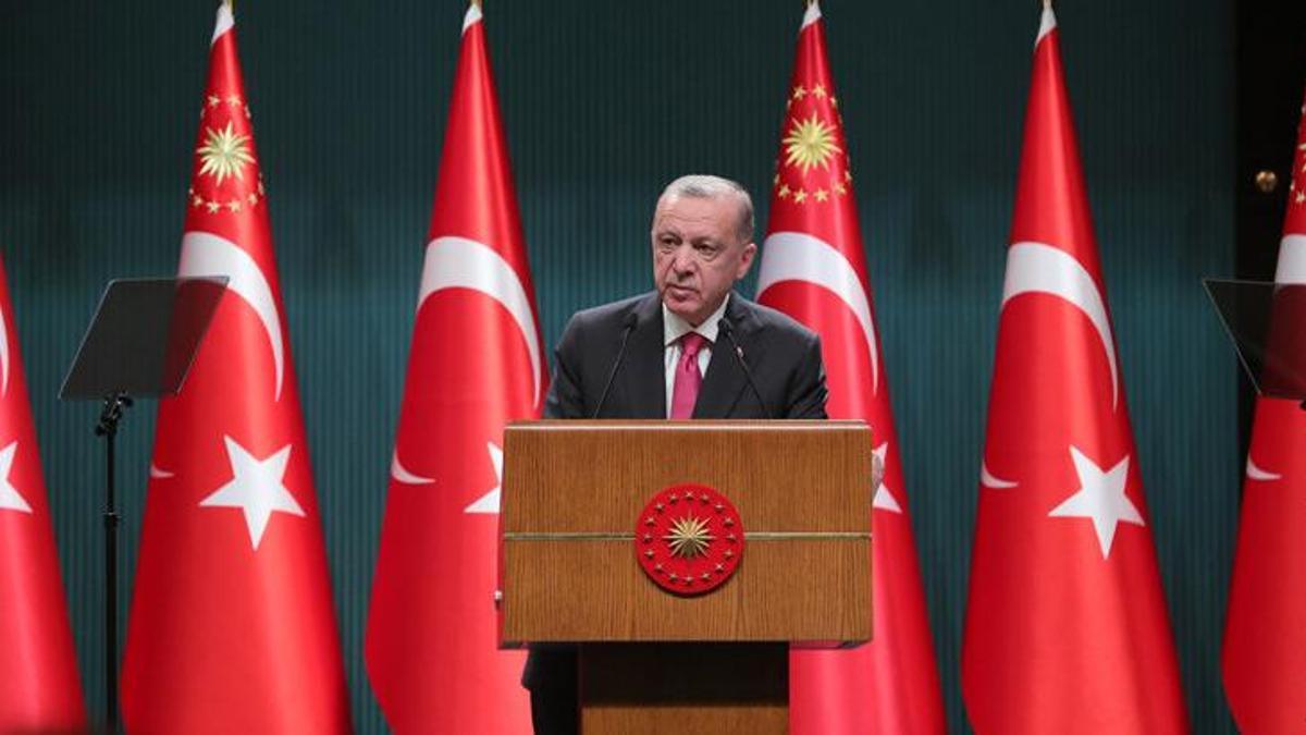 Kabine Toplantısı sona erdi! Cumhurbaşkanı Erdoğan canlı yayında müjdeleri peş peşe duyurdu