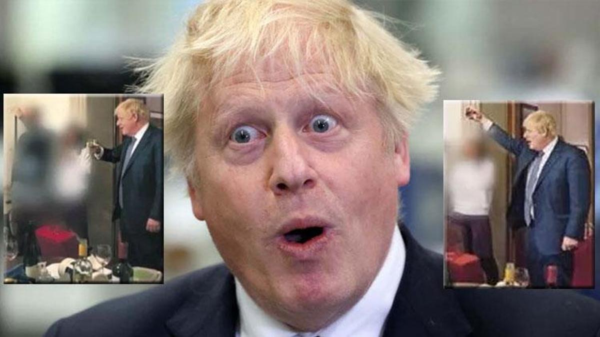İngiltere bu skandalla çalkalanıyor! Başbakan Boris Johnson'ın fotoğrafları basına sızdı...