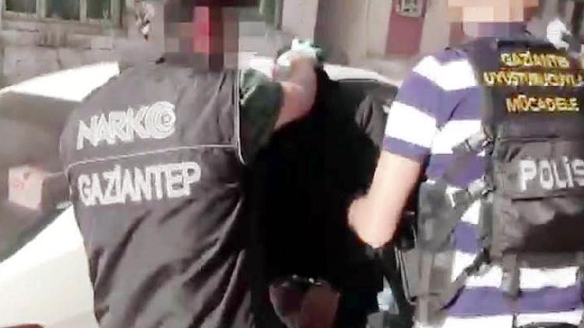 Gaziantep'te uyuşturucuya 1 tutuklama