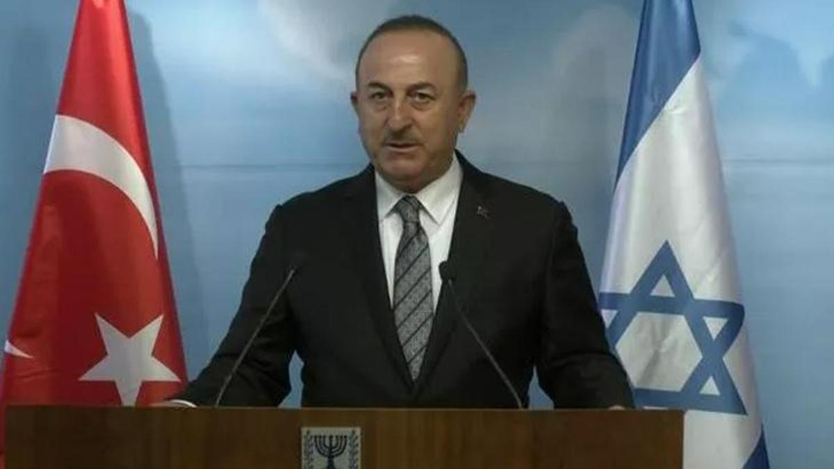 İsrail'e 15 yıl sonra ilk resmi ziyaret! Bakan Çavuşoğlu mevkidaşıyla açıklamada bulundu!
