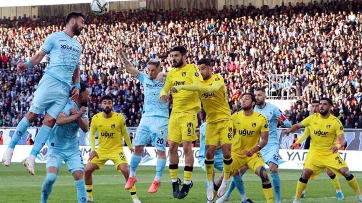 Süper Lig'e bir İstanbul takımı daha mı? Erzurumspor - İstanbulspor: 2-4