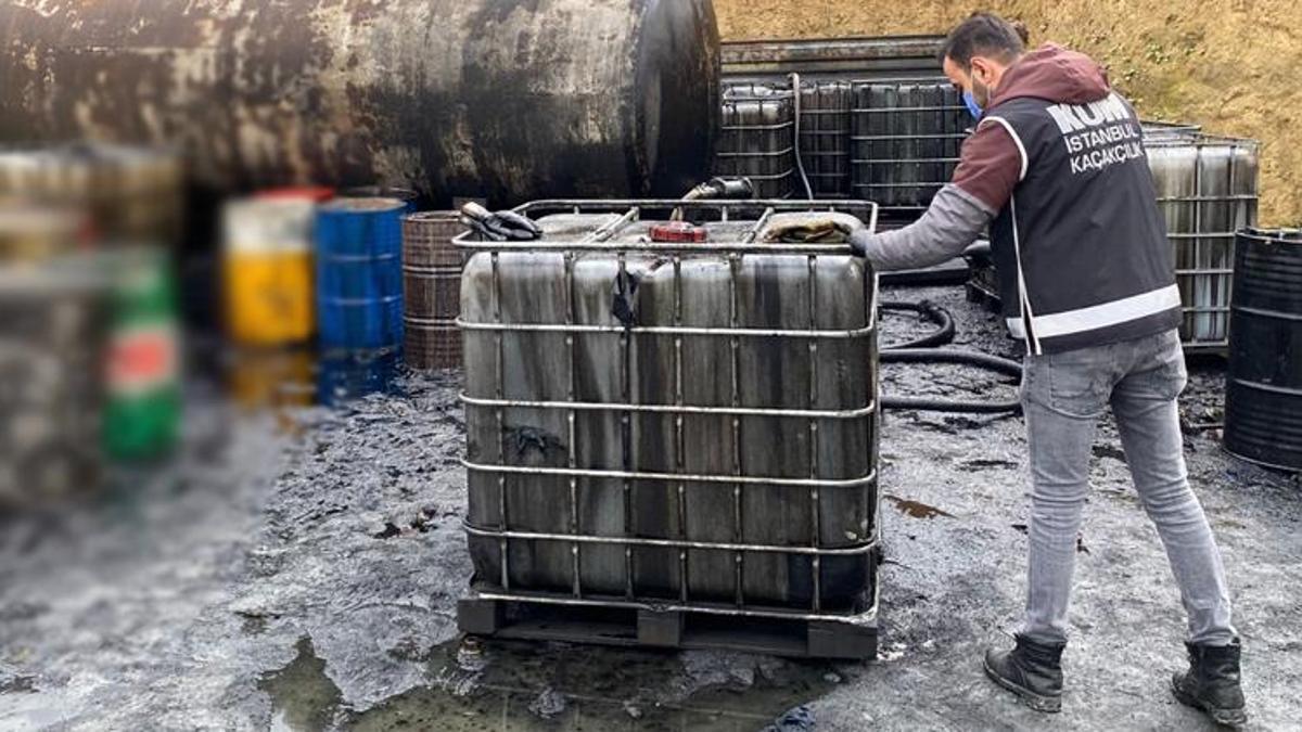TIR parkında akaryakıt kaçakçılığı operasyonu