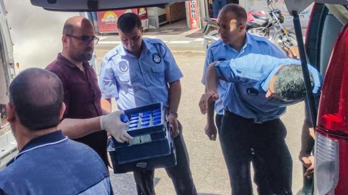 Son kullanım tarihi geçmiş gıdalar imha edildi