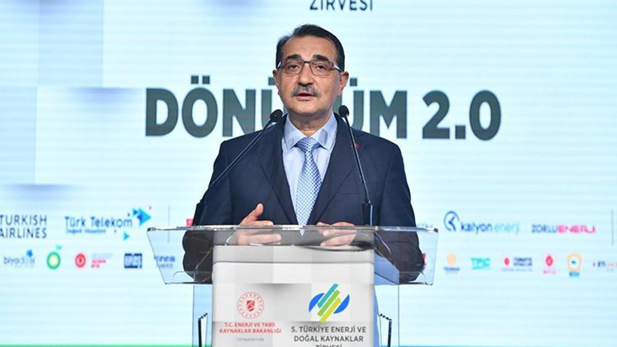 Bakan Dönmez'den Karadeniz gazı açıklaması