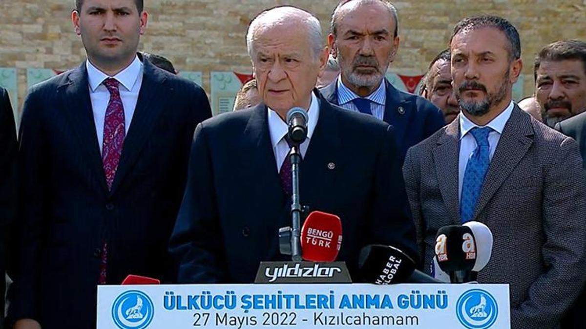 MHP lideri Bahçeli: 'Yeri geldiğinde bu hesap kıran kırana görülecek'