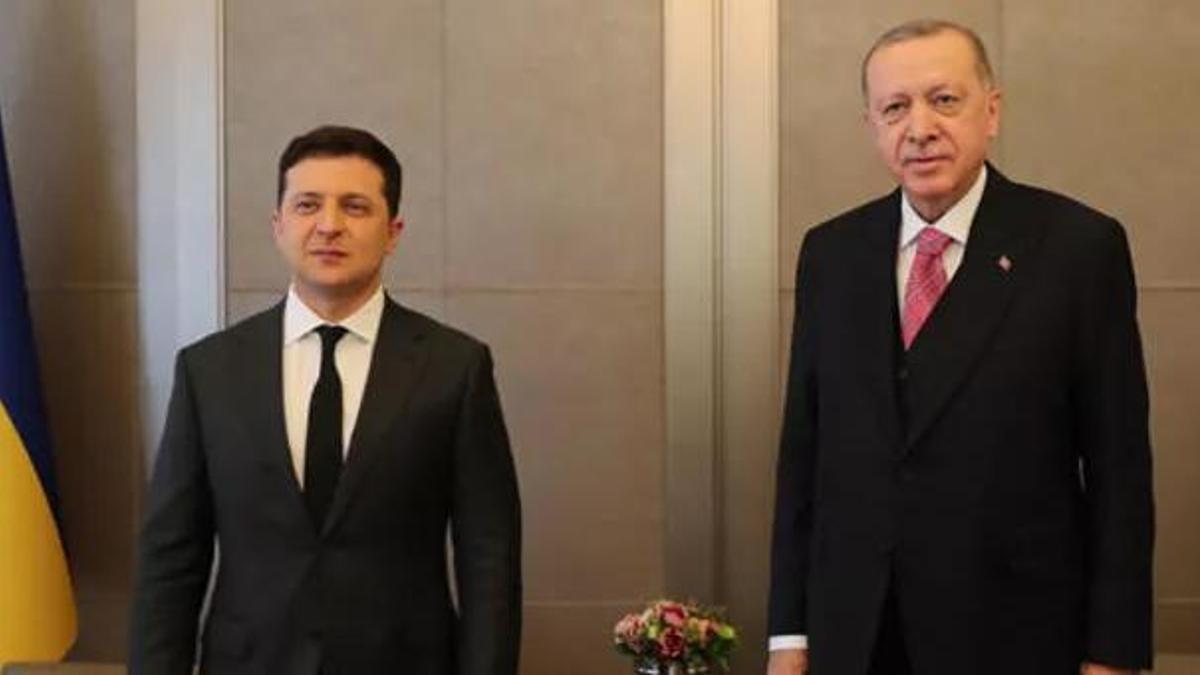Cumhurbaşkanı Erdoğan, Zelenskiy'le görüştü