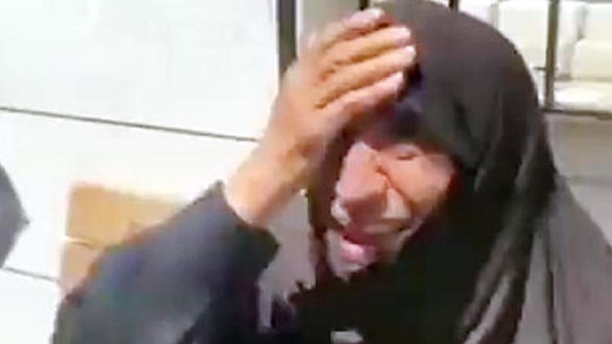 Suriyeli kadına tekme atan şüpheliye gözaltı