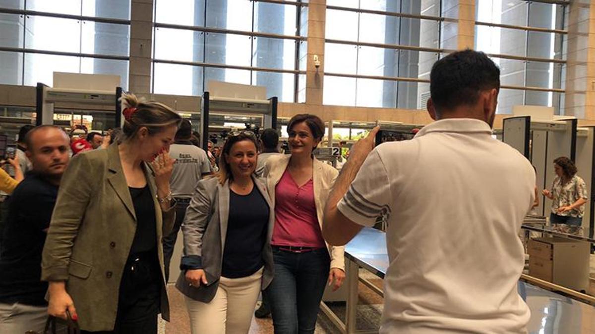 İnfaz işlemleri tamamlanan Canan Kaftancıoğlu Silivri Cezaevine gönderildi