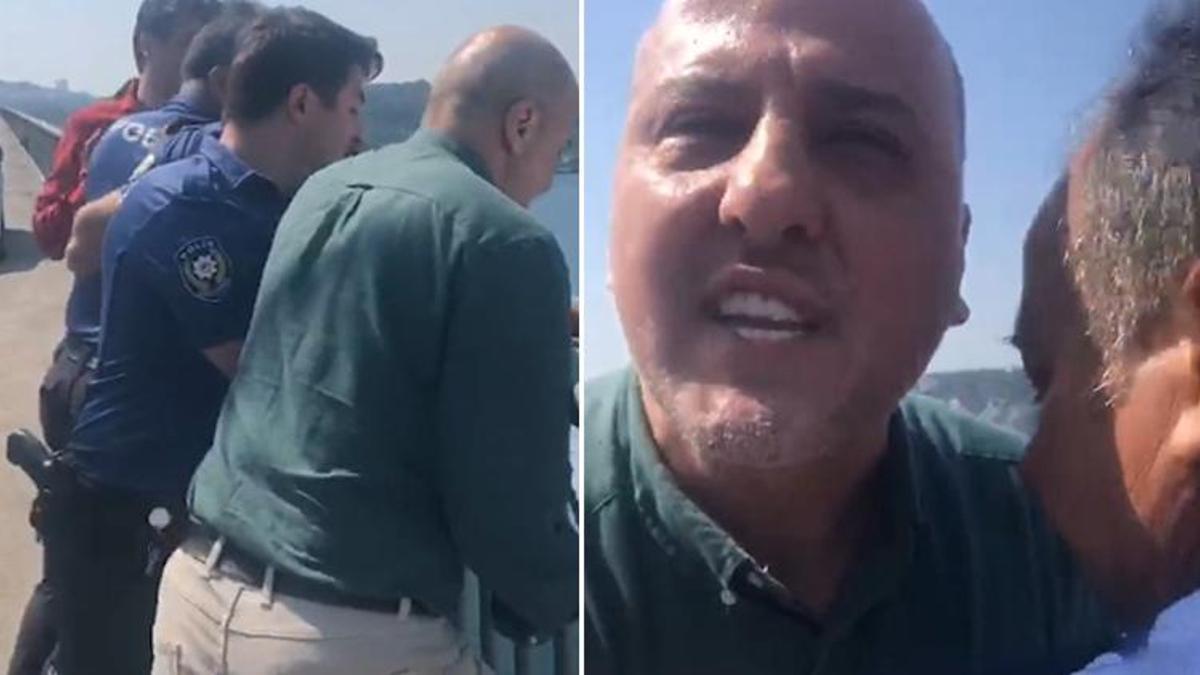 TİP Milletvekilleri ile polis arasında köprüde pankart arbedesi! Bakan Soylu'dan flaş ödül açıklaması