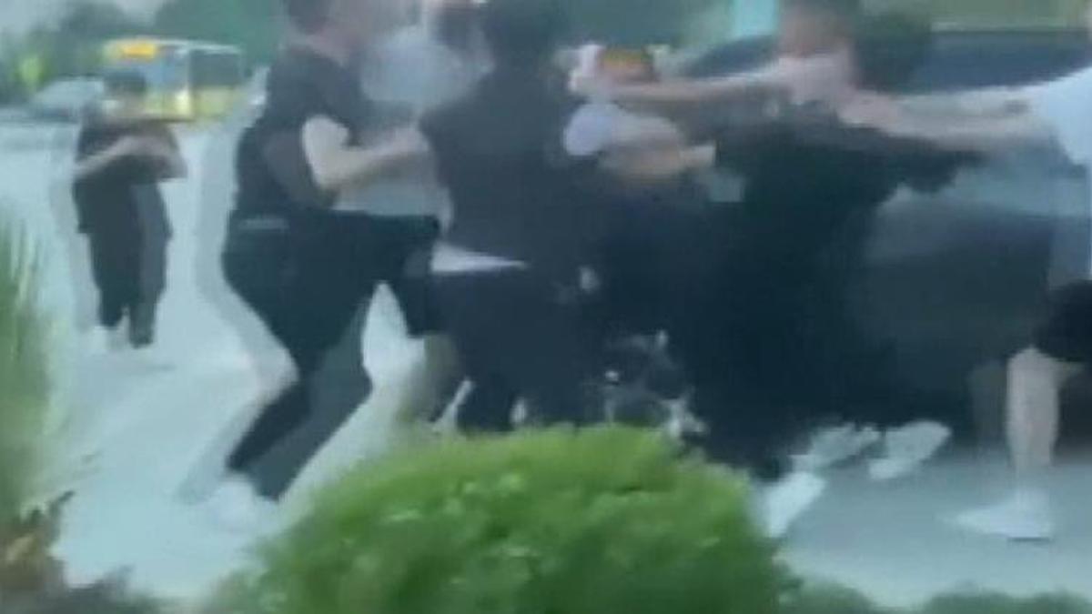 Beylikdüzü'nde taciz iddiasıyla tekme tokat dövüldü
