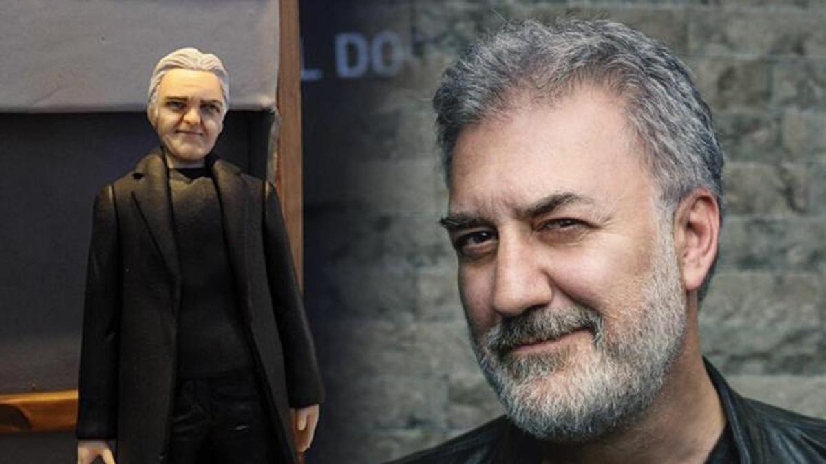 Tamer Karadağlı'ya heykel şoku! 'Bu arkadaş bana hiç benzememiş'