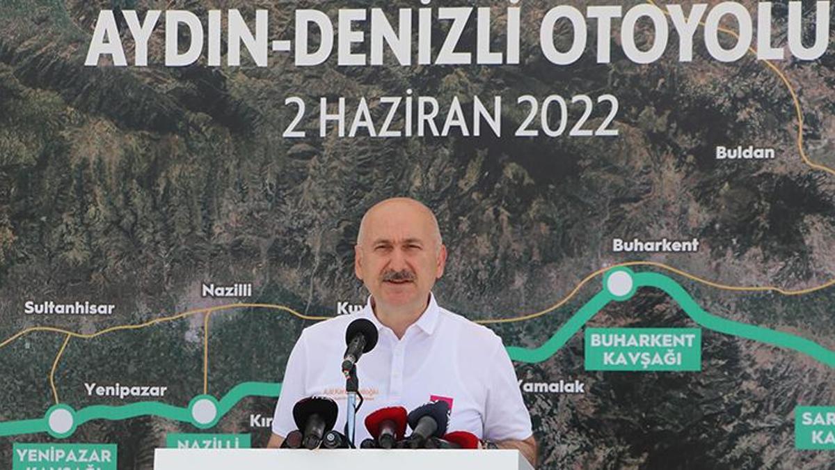 Aydın-Denizli ulaşımı 70 dakikaya düşecek! Bakan Karaismailoğlu açıkladı