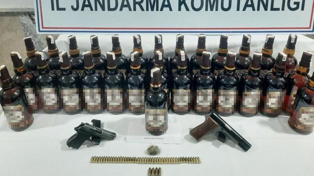 Eskişehir'de 30 litre sahte içki ele geçirildi